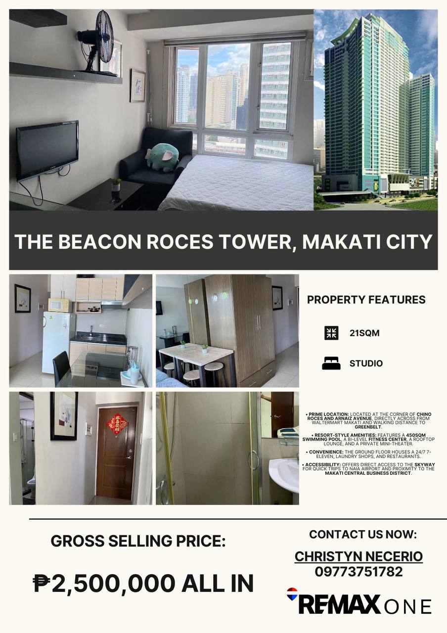 STUDIO 21SQM 2.5M ALL IN THE B